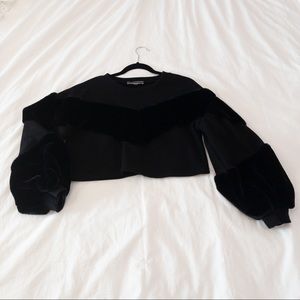 Long Sleeve Crop Top